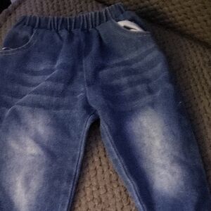 Blue Kids Jogger Pants